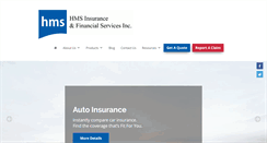 Desktop Screenshot of hmsinsurance.com